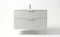 Тумба Style ТП2-100 білий матовий під умивальник Erika 100