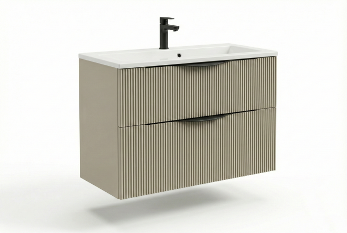 Тумба Style ТП2-85 мокко матовий під умивальник Streng 85