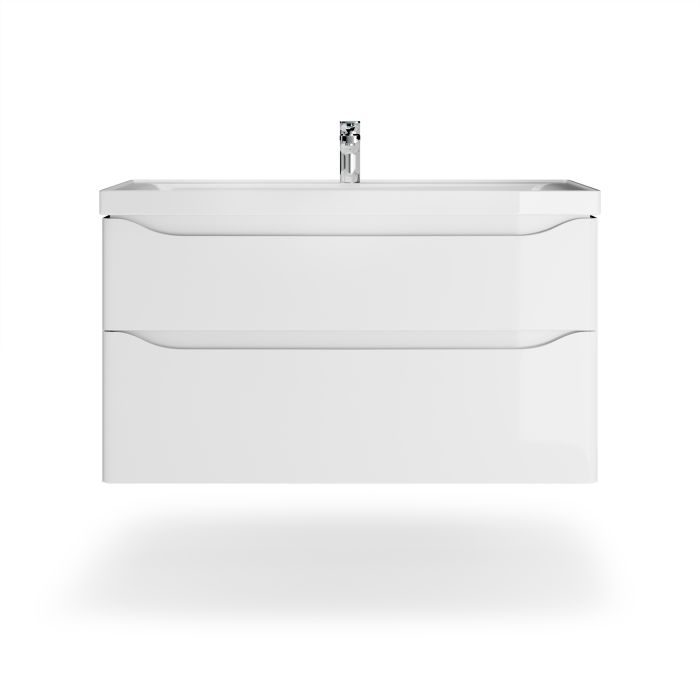 Тумба підвісна "MILANA" ML1-80 під умивальник SAVA-80