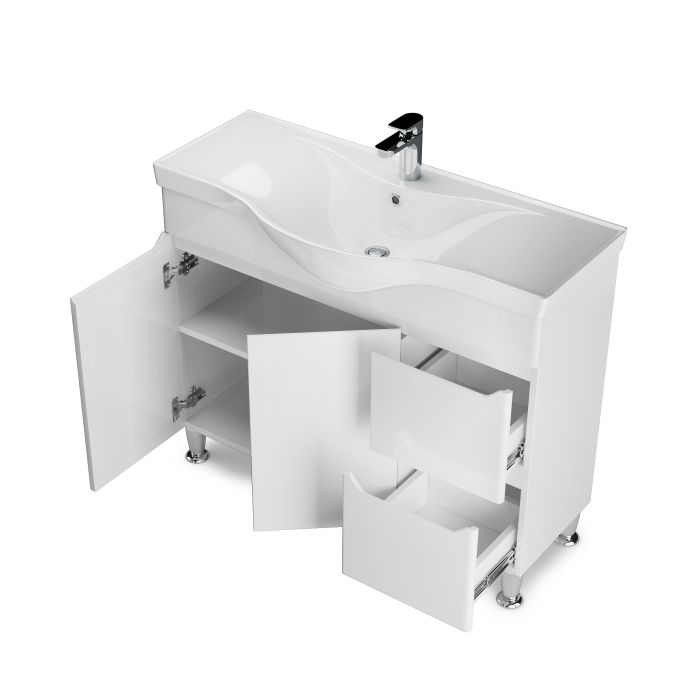 Тумба у ванну "PRIME" PR-100 під умивальник BASIK-100