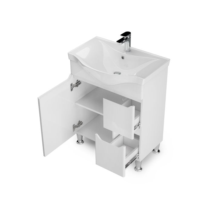 Тумба у ванну "PRIME" PR-65 під умивальник BASIK-65