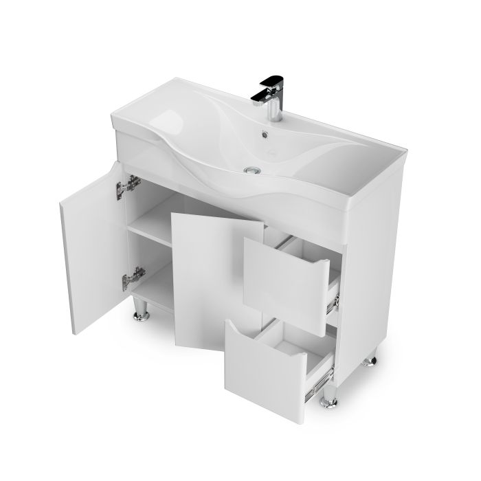 Тумба у ванну "PRIME" PR-90 під умивальник BASIK-90