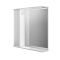 Шафа навісна з дзеркалом "PRIME" PRMC-80 з LED підсвіткою, L