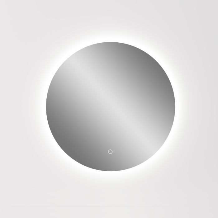 Дзеркало Thin 650 кругле з декоративною LED підсвіткою та сенсорним вимикачем